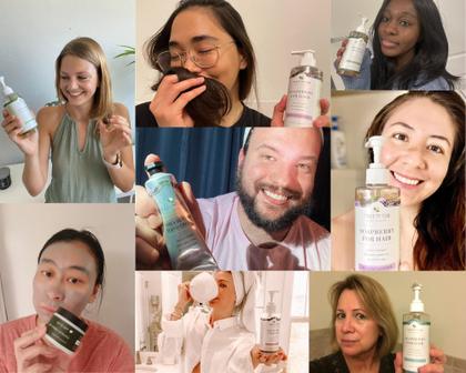 Imagem de Sabonete líquido da árvore à banheira para pele sensível à lavanda com manteiga de karité