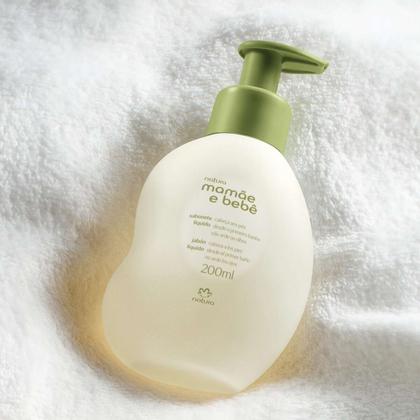 Imagem de Sabonete Líquido Da Cabeça Aos Pés Mamãe E Bebê Natura 200ml