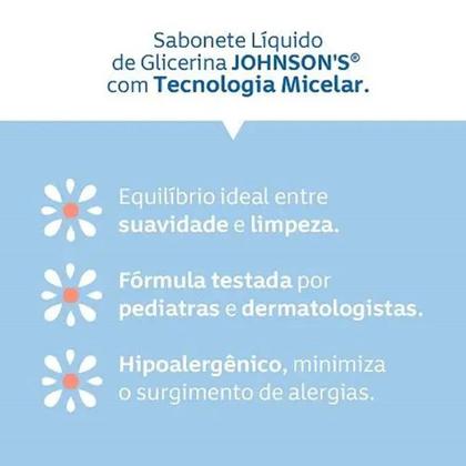 Imagem de Sabonete Líquido de Glicerina 200ml - Johnsons Baby