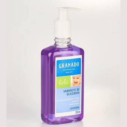 Imagem de Sabonete Líquido de Glicerina Granado Bebê Lavanda 250ml