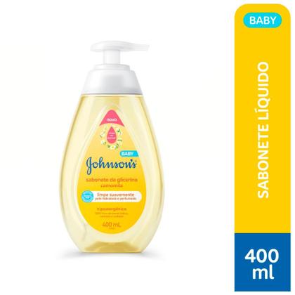 Imagem de Sabonete Líquido de Glicerina Johnson's Baby Camomila 400ml