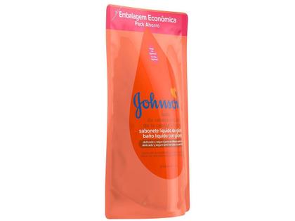 Imagem de Sabonete Líquido de Glicerina Johnsons Baby  - Da Cabeça aos Pés Refil 180ml