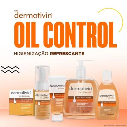 Imagem de Sabonete Líquido Dermotivin Oil Control 300ml
