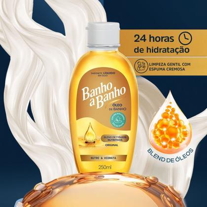 Imagem de Sabonete Líquido em Óleo Banho a Banho Original 250ml