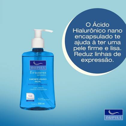Imagem de Sabonete Líquido Facial Nupill Nano Hyaluronic 200ml