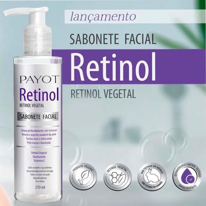 Imagem de Sabonete Líquido Facial Payot Retinol Vegetal 210ml