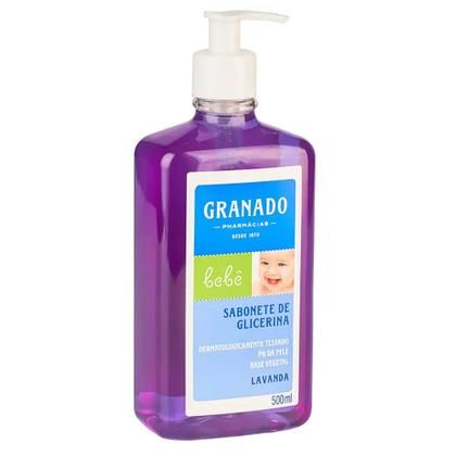 Imagem de Sabonete Líquido Granado Bebê Glicerina Lavanda 500ml