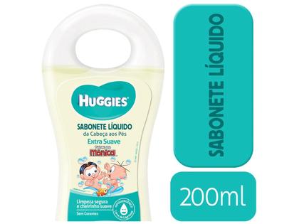 Imagem de Sabonete Líquido Huggies glicerina para bebê Extra Suave 200ml