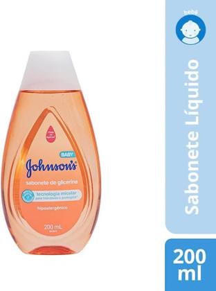Imagem de Sabonete Líquido Infantil De Glicerina 200ml - Johnsons Baby