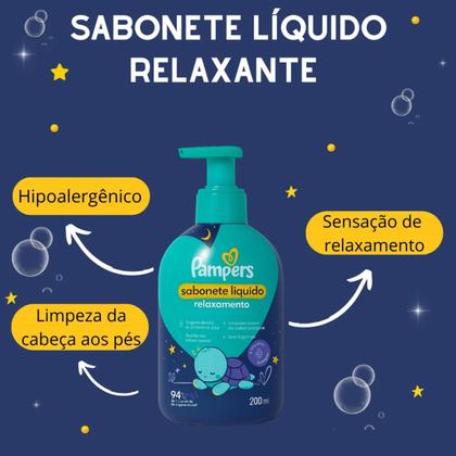Imagem de Sabonete Líquido Infantil Pampers Relaxamento 200ml