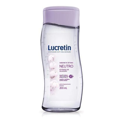 Imagem de Sabonete Líquido Íntimo Lucretin Neutro 200ml