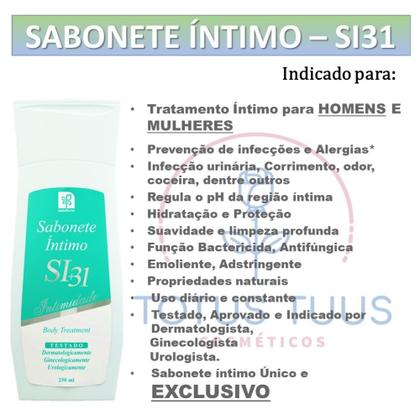 Imagem de Sabonete Líquido Íntimo Si31 Tratamento Para Candidíase