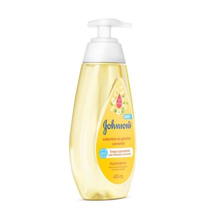 Imagem de Sabonete Líquido Johnson Baby Camomila Glicerina 400ml