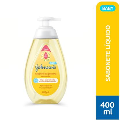Imagem de Sabonete Líquido Johnson Baby Camomila Glicerina 400ml