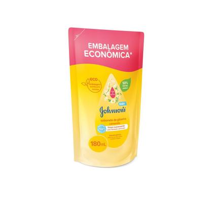 Imagem de Sabonete Líquido Johnson Baby Refil Camomila Glicerina 180ml