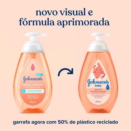 Imagem de Sabonete Líquido Johnson's Baby Dos Pés A Cabeça 400ml