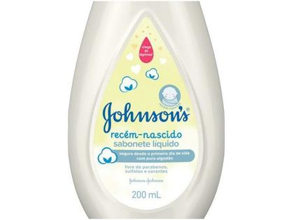Imagem de Sabonete Líquido Johnson's Recém Nascido 200ml