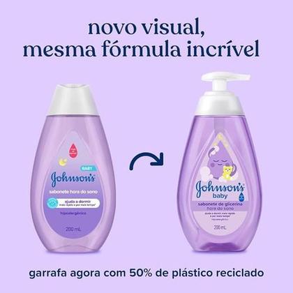 Imagem de Sabonete Líquido Johnsons Baby Hora Do Sono 400ml Relaxante