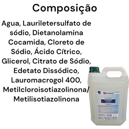 Imagem de Sabonete liquido neutro sem fragância glicerinado 5l