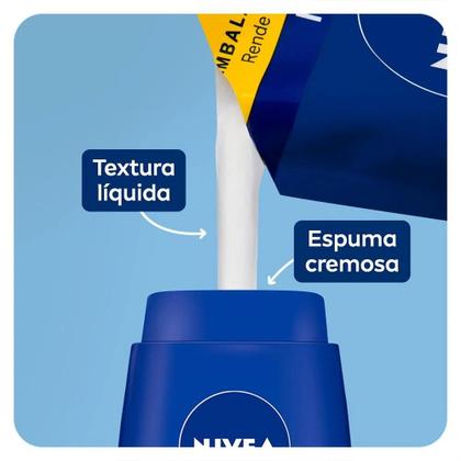 Imagem de SABONETE LÍQUIDO NIVEA CREME CARE REFIL 200ML - Hidratação e Maciez