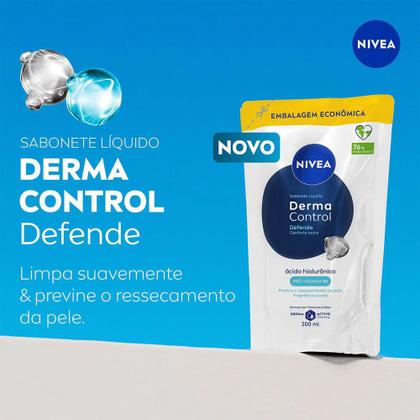 Imagem de Sabonete Líquido Nivea Refil Derma Control 200ml