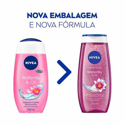 Imagem de Sabonete Líquido NIVEA - Waterlily & Oil