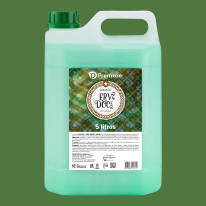 Imagem de Sabonete líquido Para Mãos, Rosto e Corpo 5 litro Erva Doce - Premisse