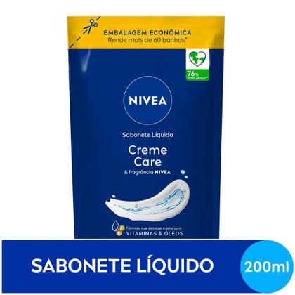 Imagem de Sabonete Líquido Refil Creme Care 200ml Nivea