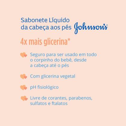 Imagem de Sabonete Líquido Refil Johnson's Baby Cabeça aos Pés 380ml
