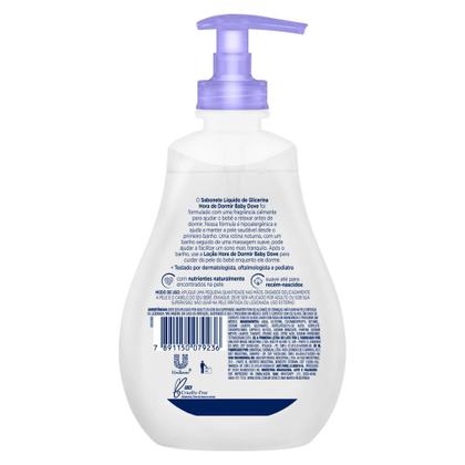 Imagem de Sabonete Líquido Relaxante de Glicerina Baby Dove Hora de Dormir 400 ml