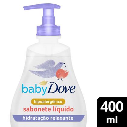 Imagem de Sabonete Líquido Relaxante De Glicerina Baby Dove Hora De Dormir 400ml