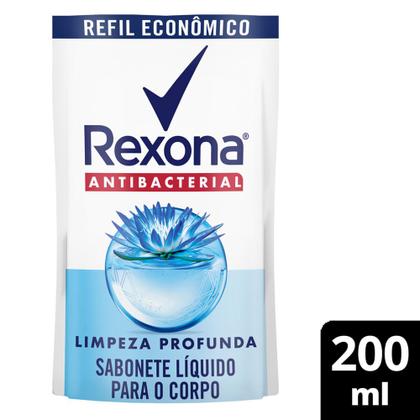 Imagem de Sabonete Líquido Rexona Antibacterial Limpeza Profunda Refil 200ml