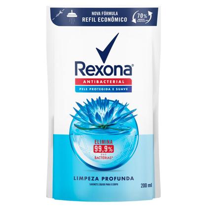 Imagem de Sabonete Líquido Rexona Antibacterial Limpeza Profunda Refil 200ml