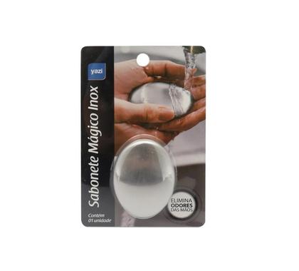 Imagem de Sabonete Mágico Inox Elimina Odores das Mãos - Yangzi