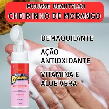 Imagem de Sabonete mousse facial beautyloo morango