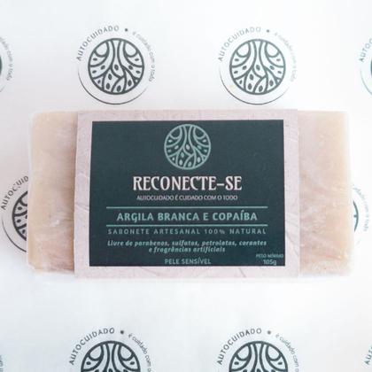 Imagem de Sabonete Natural de Argila Branca e Copaíba