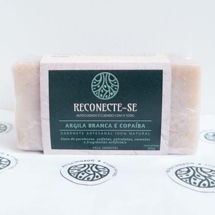 Imagem de Sabonete Natural de Argila Branca e Copaíba