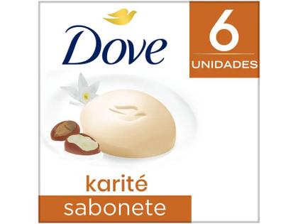 Imagem de Sabonete Neutro Dove Delicious Care Karité e Baunilha 90g 6 Unidades