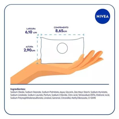 Imagem de Sabonete Nivea Hidratante Flor De Cerejeira 85g Kit 12 Unid