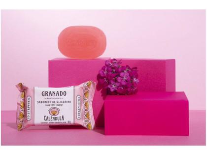 Imagem de Sabonete Phebo Granado Calêndula Terrapeutics Glicerina Vegetal Natural em Barra 90g