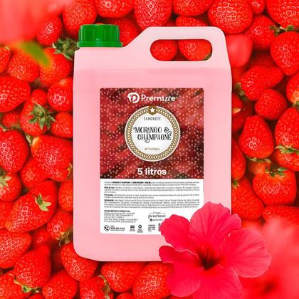 Imagem de Sabonete Premisse 5 Litros Flores E Aromas Neutro Para Mãos Fragrancia Morango Com Champagne