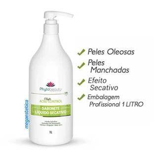 Imagem de Sabonete Secativo Com Ácido Salicílico Phytobeauty 1 Litro - Peles Oleosas