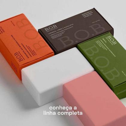 Imagem de Sabonete Vegano B.O.B Vegetal 150g Bergamota, NozMoscada e Vetiver