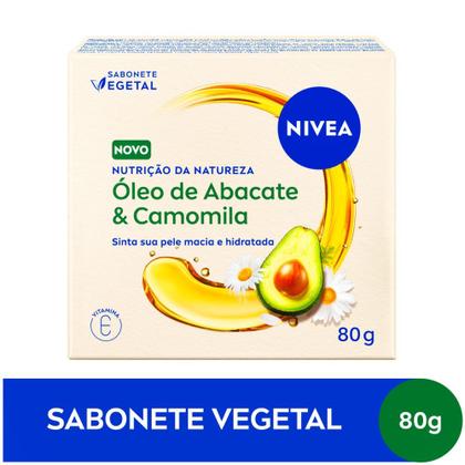 Imagem de Sabonete Vegetal NIVEA Nutrição Da Natureza Óleo de Abacate & Camomila 80g
