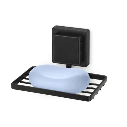 Imagem de Saboneteira Banheiro Porta Sabonete Aço Inox Preto Arthi 3m