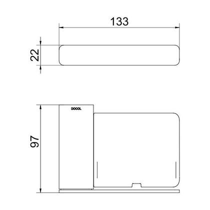 Imagem de Saboneteira Docol Flat 01013806