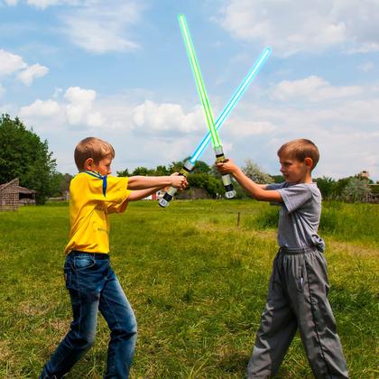 Imagem de Sabre De Luz De Brinquedo Espada Para Fantasia Cosplay Som E Luz Dm Toys