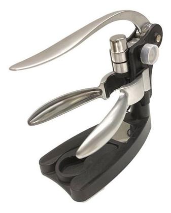 Imagem de Saca Rolhas Abridor De Vinho Acessórios Profissional Com Suporte 