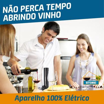 Imagem de Saca Rolhas Abridor De Vinho Elétrico Profissional A Pilha