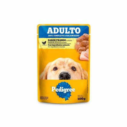 Imagem de Sachê para Cães Adultos Pedigree Frango ao Molho 100g